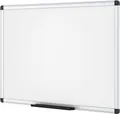 VIZ-PRO MAGNETTAFEL TROCKENABWISCHBAR ALUMINIUMRAHMEN 90 X 60 CM