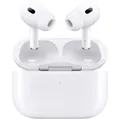 Apple AirPods Pro (2nd Gen.) + MagSafe Charging Case USB-C AirPods Bluetooth Stereo Weiß Noise Cancelling Headset, Ladecase, Schweißresistent, Wasserabweisend