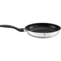 Rösle Frying PAN Bratpfanne, 28 cm max. Durchmesser, Edelstahl, Antihaftbeschichtung - Silber/Schwarz