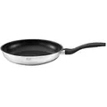 RÖSLE Basic Line Bratpfanne Ø 28 cm, Universalpfanne mit Antihaftversiegelung ProPlex, Edelstahl 18/10, induktions- und spülmaschinengeeignet
