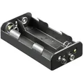 Batteriehalter, 4x Baby, Druckknopf