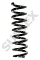 2x SUPLEX Fahrwerksfeder Hinterachse für MERCEDES-BENZ