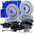 ATE BREMSSCHEIBEN +BELÄGE VORNE+HINTEN FÜR AUDI A3 8V Q2 Q3 F3 TT SEAT LEON 5F