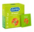 5010232964853 Durex Durex prezerwatywy Arouser 3 szt prążkowane (P1) Durex