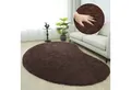 LeGer Home by Lena Gercke Hochflor-Teppich Halrum, einfarbig, besondere Form, modern, U-förmig, Höhe: 25 mm, organische Form, bean shape, kuschelig, Wohnzimmer, Schlafzimmer
