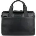 bugatti Comet bags Aktentasche Leder 36 cm Laptopfach  schwarz