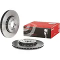 2x Brembo 09.A727.31 Bremsscheibe für RENAULT DACIA Bremsscheiben