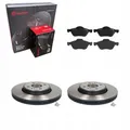 BREMBO Bremsscheiben + Beläge Hinten RENAULT CLIO III GRAND SCENIC II MEGANE