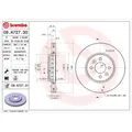 2x Bremsscheibe BREMBO 09.A727.31 passend für RENAULT DACIA