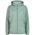 CMP Regenjacke CMP Damen Regenjacke WOMAN RAIN FIX HOOD JACKET 31X7296 grün 38 EU