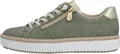 Niedrige Sneakers aus Sheepsuede-Leder