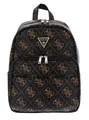 GUESS Backpack Rucksack Rucksack Brown Logo schwarz hellbraun