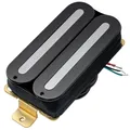 Artec Black HXTN Super Power Dual Hot Rail Ceramic Humbucker Guitar Neck Pickup