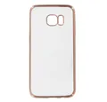 Handytasche TPU Handyhülle für Samsung Galaxy S7 Edge Rose Gold Schutzhülle (Bumper)