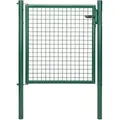 MR-Zaun Gartentor einflügelig, grün, 1.000 mm x 1.250 mm