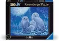 4005555004790 Puzzle 500 elementów. Świecące w ciemności. Sowy Ravensburger
