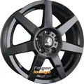 4x itWHEELS EMILY Glanzschwarz 7,5x18 ET47 5x100 Alufelgen 18 Zoll