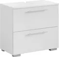 MÖBELPARTNER Waschbeckenunterschrank Carlos 148593 weiß 60,2 x 35,0 x 59,1 cm