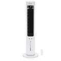 Brandson - Turmventilator mit Wasserkühlung 5 in 1 - Display - Preisträger 2025 - Verdunstungskühler - Luftkühler - Ventilator - mobile Klimaanlage ohne Abluftschlauch - leise - 3L Wassertank