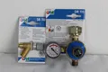 CFH Set Propandruckregler mit Manometer, stufenlos regelbar1-4 bar ,52115+52118