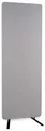 Pronomic DiviRoom-162 GY Raumtrenner - Mobiler Sichtschutz für Büro und zu Hause - Home Office Raumteiler, Sichtschutz und Schallschutz - 60 x 167 cm - Optimiert die Raumakustik - Grau
