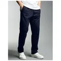 Trigema Sweathose TRIGEMA Freizeithose aus Sweat-Qualität (1-tlg) blau L