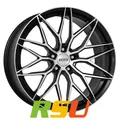 Dotz Suzuka black polished 9x20" ET40 LK5 112 ML 70.1 Alufelgen 20 Zoll