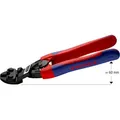 Knipex 71 22 200 Sb Cobolt® Kompakt-bolzenschneider Mit Schlanken Mehrkomponenten-hüllen Schwarz Atramentiert 200 Mm