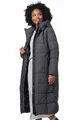 MARIKOO Damen Winterjacke Steppmantel lang gesteppter Mantel Winter Parka Jacke warm B985 [B985-Nadeshik-Anthrazit-Gr.L]