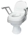Toilettensitzerhöhung Drive Medical TSE 120 Plus – mit Armlehnen, höhenverstellb