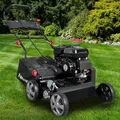 BRAST Vertikutierer Benzin 4,5kW (6,12PS) | 4-Takt Motor 212ccm | 40-45cm Arbeitsbreite | TÜV geprüft | 50L Fangkorb | viele Modelle für kleine bis sehr große Rasenflächen | BRB-RV-45212 ESTART