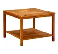 tinkaro Couchtisch quadratisch RAYNA Massivholz Wohnzimmertisc (1-St)