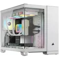 CORSAIR 2500X, weiß, Glasfenster