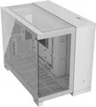 CORSAIR 2500X mATX PC-Gehäuse Aus Gehärtetem Glas - Ohne Lüfter - Zweikammer-Design - Große Kühlungsflexibilität - Kompatibel Mit Reverse Connection Motherboards - Weiß