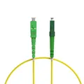 0,5m Glasfaserkabel LC/APC auf SC/APC Patchkabel | LWL Simplex Singlemode OS...