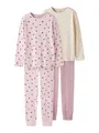 NAME IT Mädchen Nkfnightset 2P AOP Noos, Ballerina, 134-140 EU