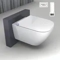 BERNSTEIN Dusch WC Spülrandlos Bidet Toilette elektrisch Komplettset 1104 Pro+