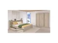 Parisot Schlafzimmer 3-teilig "Escale 24" 160x200 Japanische-Eiche