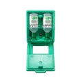 PLUM 4650 Augenspülstation, Wandbox mit 2 x 500ml Augenspülflaschen