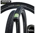 Schwalbe Fahrradreifen Schwalbe Reifen Marathon 28x1.25" 32-622 schwarz Reflex E-25 HS620 Dra