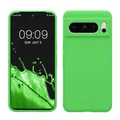 kwmobile Handyhülle für Google Pixel 8 Pro Hülle, für Pixel 8 Pro Case - Hülle Silikon - kabelloses Laden - Limettengrün