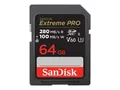 SanDisk Extreme PRO SDXC UHS-II Speicherkarte 64GB
