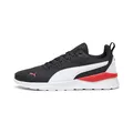 PUMA Unisex Anzarun Lite Turnschuhe, Puma Black Puma White For All Time Red, 40.5 EU