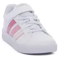 Adidas Kinder Freizeitschuhe KJ4370 knöchelhoch Rosa, ganzjährig tragbar - Rosa - 32