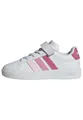 adidas Unisex Kinder Grand Court 3.0 Children Shoes, FTWR White/Pink Fusion/Bliss Pink, 32 EU
