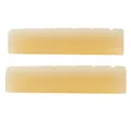 Musiclily Pro 2 Pieces 43.99mm Unbleached Guitar Bone Nut For Epiphone Pre-2014