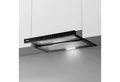 CIARRA Flachschirmhaube 60 cm Teleskophaube  600 m³/h Umluft & Abluft 3 Stufen VM6909AB 60 cm Teleskophaube  600 m³/h Umluft & Abluft 3 Stufen VM6909AB, Ausziehbare Dunstabzugshaube mit Kohlefilter & LED Schwarz