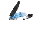 2 x Zwilling Classic Inox Nagelknipser blau mit integrierter Nagelfeile Manicure