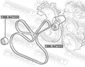 Für FEBEST 1988-N47D20 PULLEY IDLER