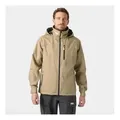 Helly Hansen für Herren. 34443 Crew Kapuzenjacke 2.0 beige (S), Lässig, Sportlich, Multisport, Polyester